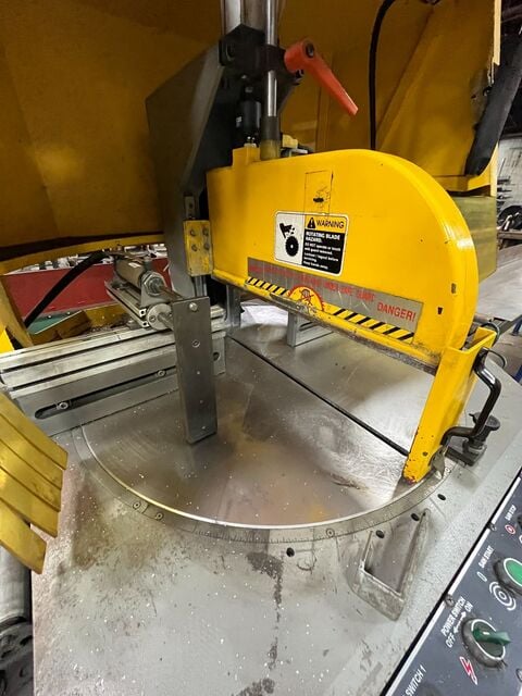 20" Pat Mooney #PMI-20, High Speed Circular Saw, 7.5 HP, 3000 RPM, (2) 400 watt servo motors, 8' to 21.5' - Image 5