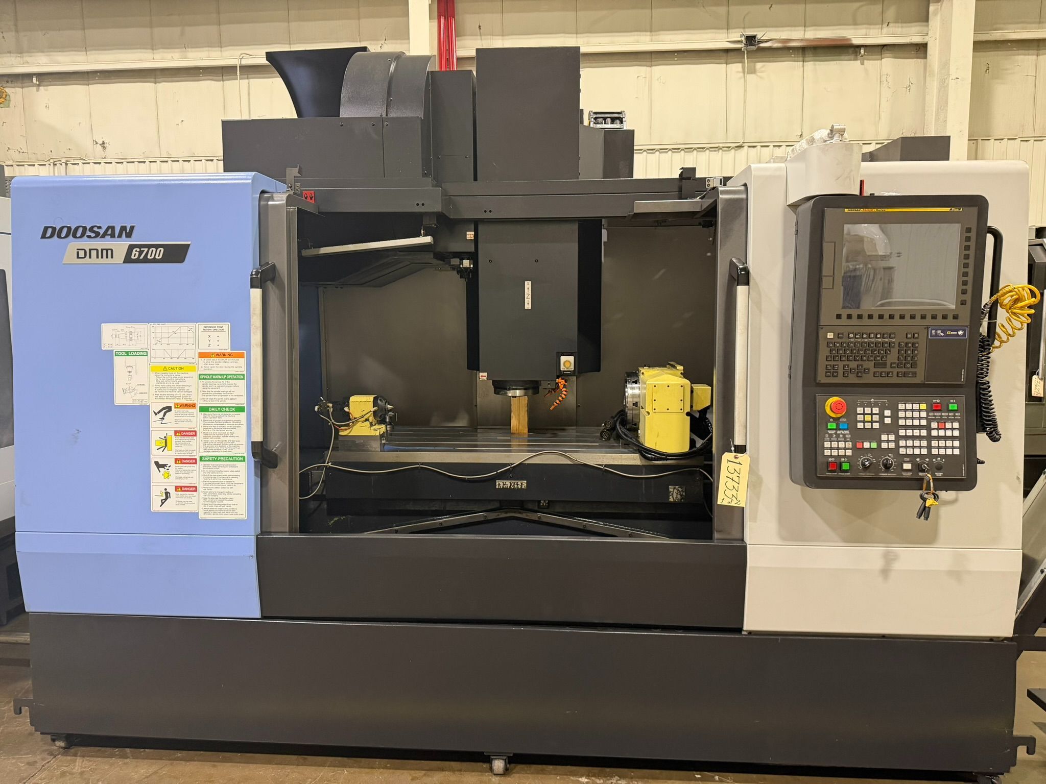 DN Solutions #DNM-6700, CNC Vertical Machining Center, 51.1" X, 26.3" Y, 24.6" Z, 59" x 26.37" table, 25 HP - Image 1