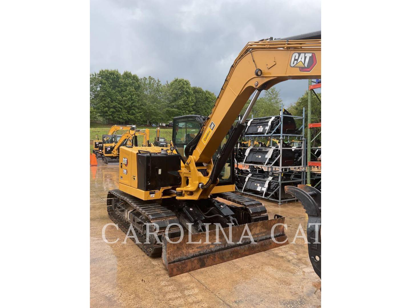 Cat 309CR THQC, Mini Excavator, 583 hours, S/N: GG901226, 2022 - Image 2