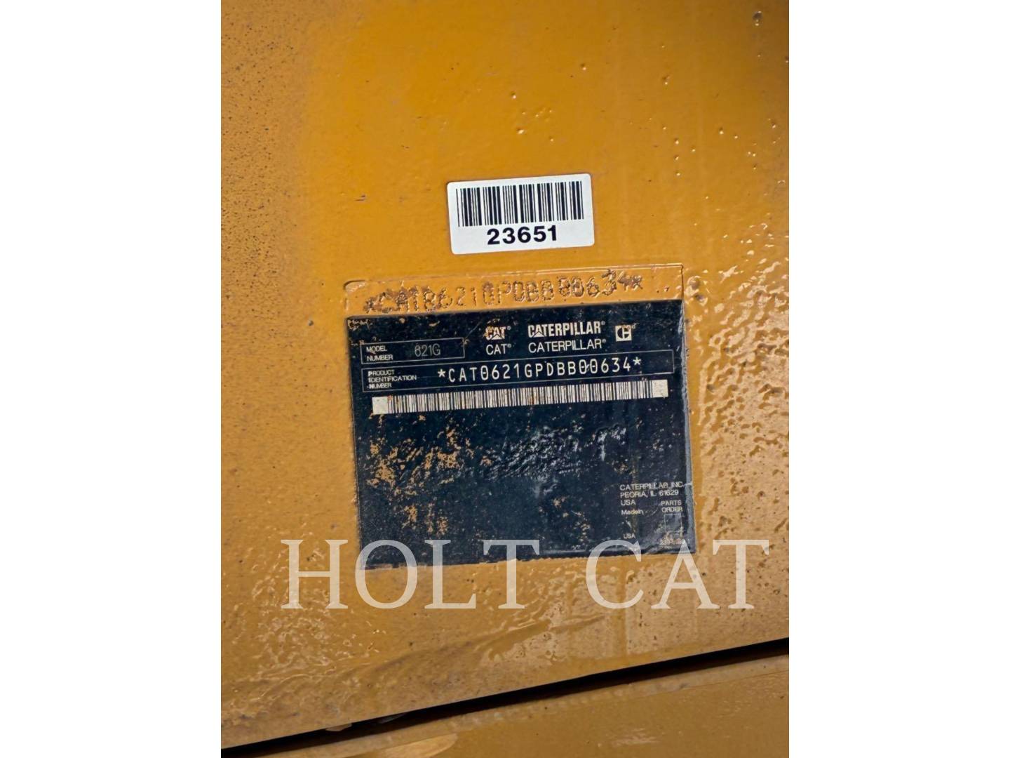 Caterpillar W00 621G, Wheel Tractor Scraper, 6881 hours, S/N: DBB00634, 2008 - Image 6