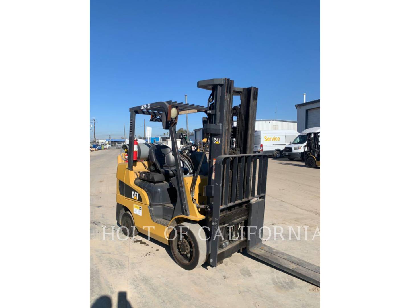 Caterpillar Mitsubishi C6000-LE, Forklift, 7321 hours, S/N: AT83F40763, 2015 - Image 2