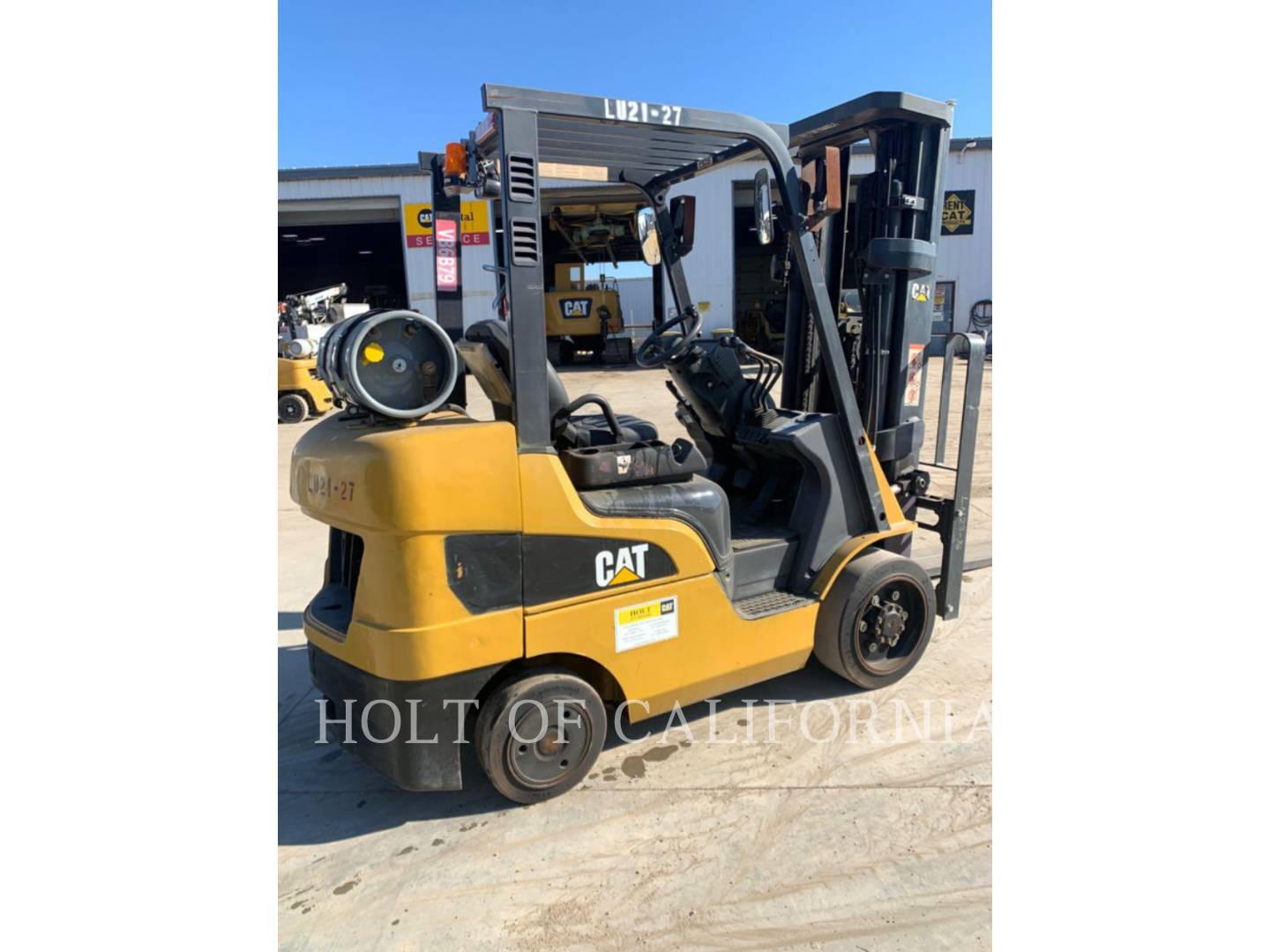 Caterpillar Mitsubishi C6000-LE, Forklift, 7321 hours, S/N: AT83F40763, 2015 - Image 3