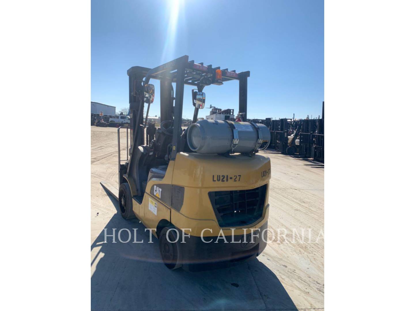 Caterpillar Mitsubishi C6000-LE, Forklift, 7321 hours, S/N: AT83F40763, 2015 - Image 4
