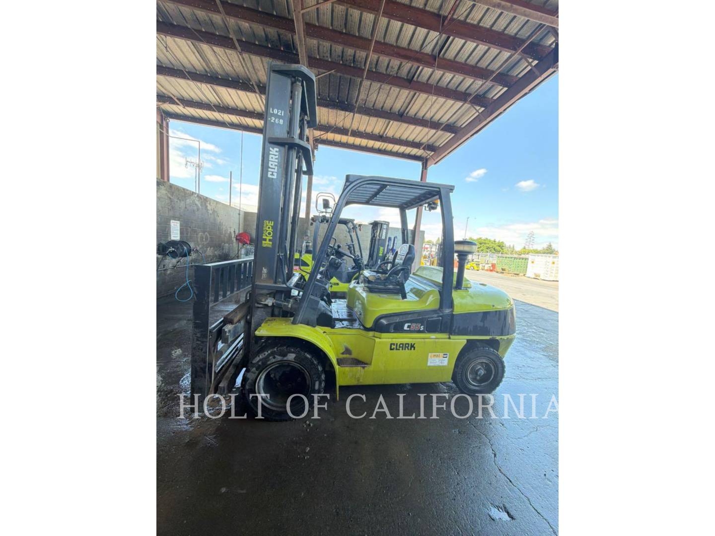 Clark C55SD, Forklift, 6805 hours, S/N: P455D017912008, 2022 - Image 1