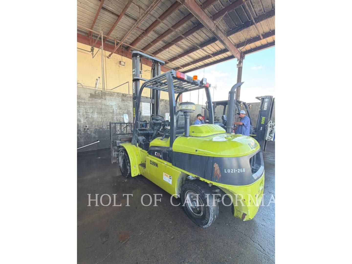 Clark C55SD, Forklift, 6805 hours, S/N: P455D017912008, 2022 - Image 4