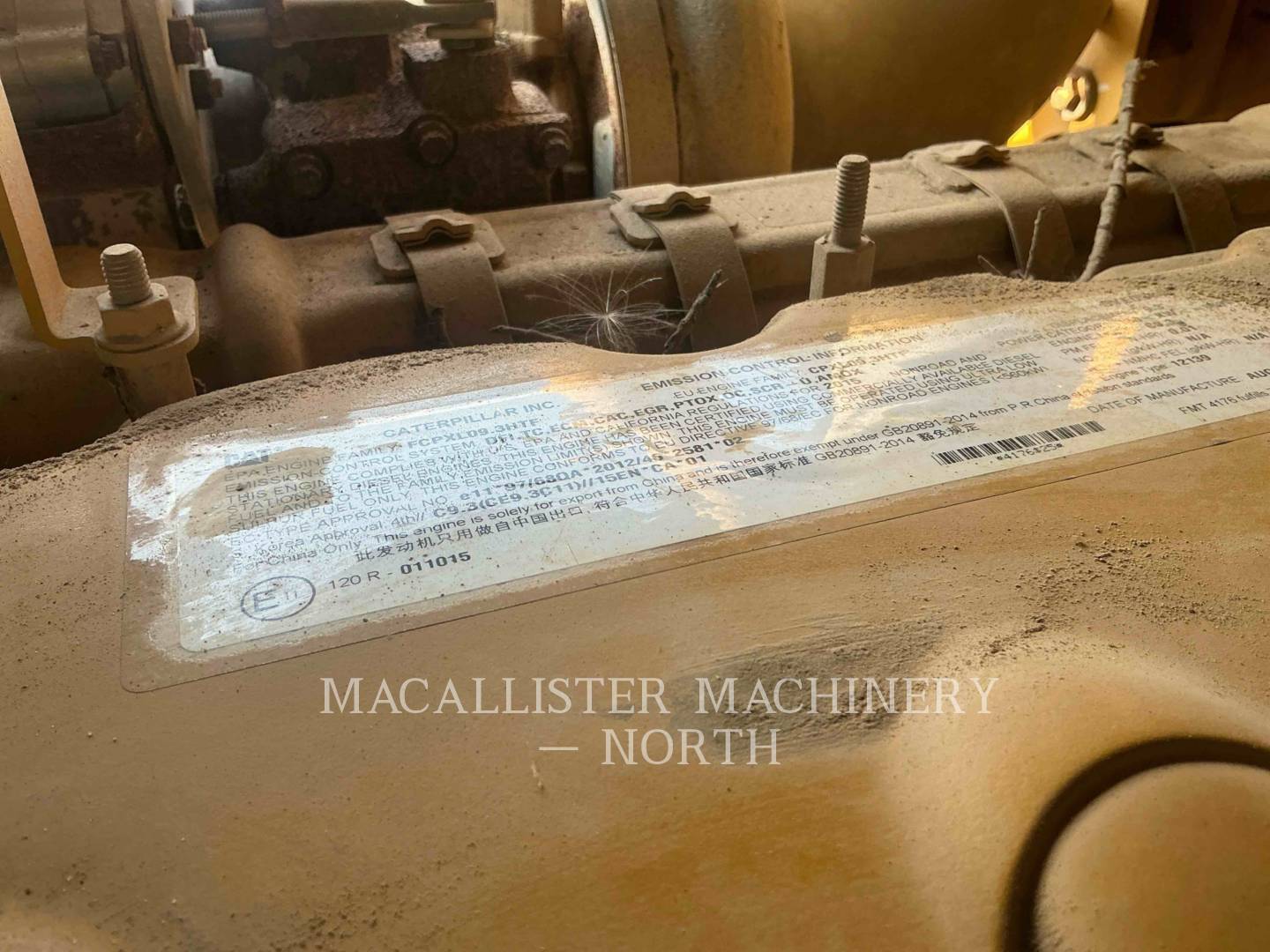 Caterpillar 140M3AWD, Motor Grader, 7531 hours, S/N: N9J00369, 2016 - Image 8