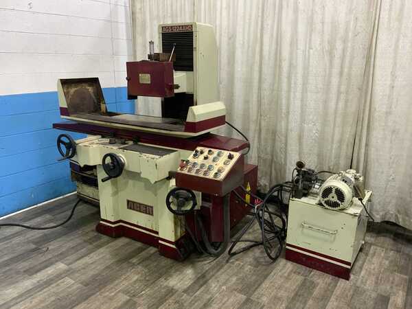 12" x 24" Acer #AGS-1224AHD, horizontal surface grinder, coolant, power spindle elevation, 2000 - Image 1