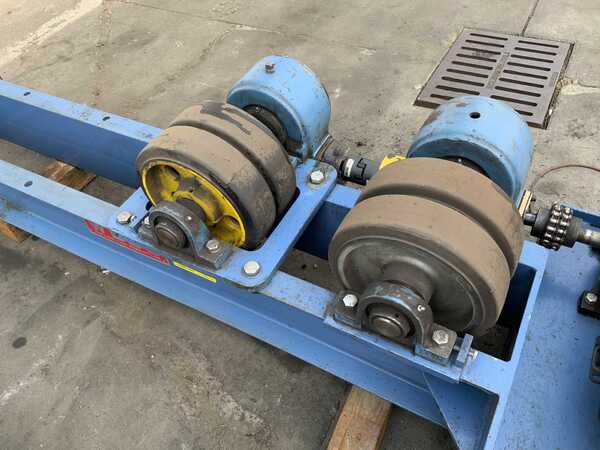 10 Ton, Webb #T-18, 20000 lb. tank turning rolls, pendant Control, 1 HP, 2018 - Image 4