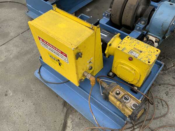 10 Ton, Webb #T-18, 20000 lb. tank turning rolls, pendant Control, 1 HP, 2018 - Image 5