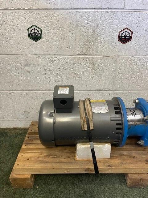 55 GPM, Goulds #3SVA1K2GO, Vertical Multi-Stage Pump, Stainless Steel, 7 stage, 7.5 HP Baldor motor @ 3450 - Image 4