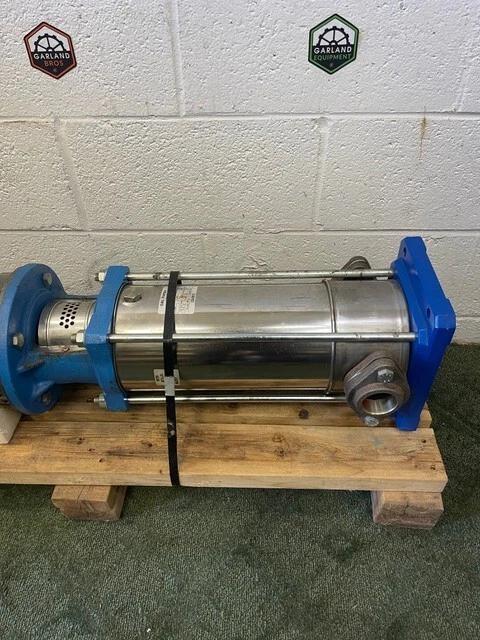 55 GPM, Goulds #3SVA1K2GO, Vertical Multi-Stage Pump, Stainless Steel, 7 stage, 7.5 HP Baldor motor @ 3450 - Image 5