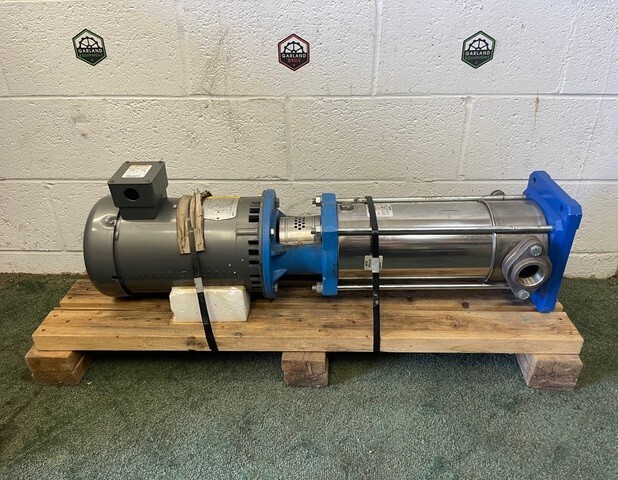 55 GPM, Goulds #3SVA1K2GO, Vertical Multi-Stage Pump, Stainless Steel, 7 stage, 7.5 HP Baldor motor @ 3450 - Image 7