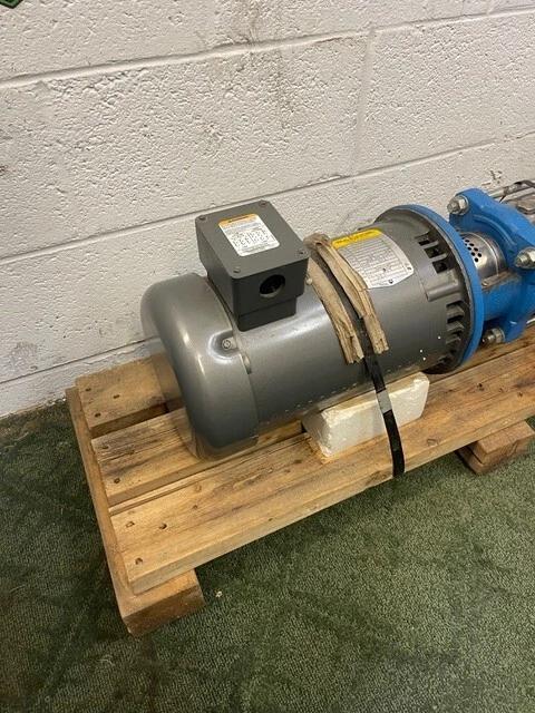 55 GPM, Goulds #3SVA1K2GO, Vertical Multi-Stage Pump, Stainless Steel, 7 stage, 7.5 HP Baldor motor @ 3450 - Image 10