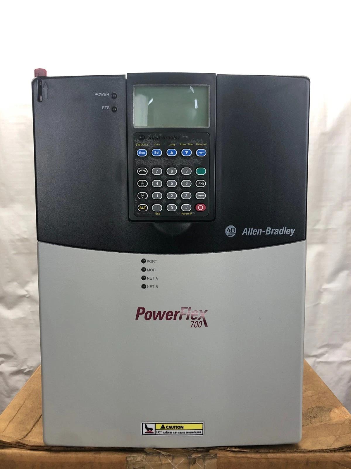 20 HP Allen-Bradley #20BD027A3AYNAND0, PowerFlex 700 Series B AC Drive, 480 Volts, 3PH - Image 2