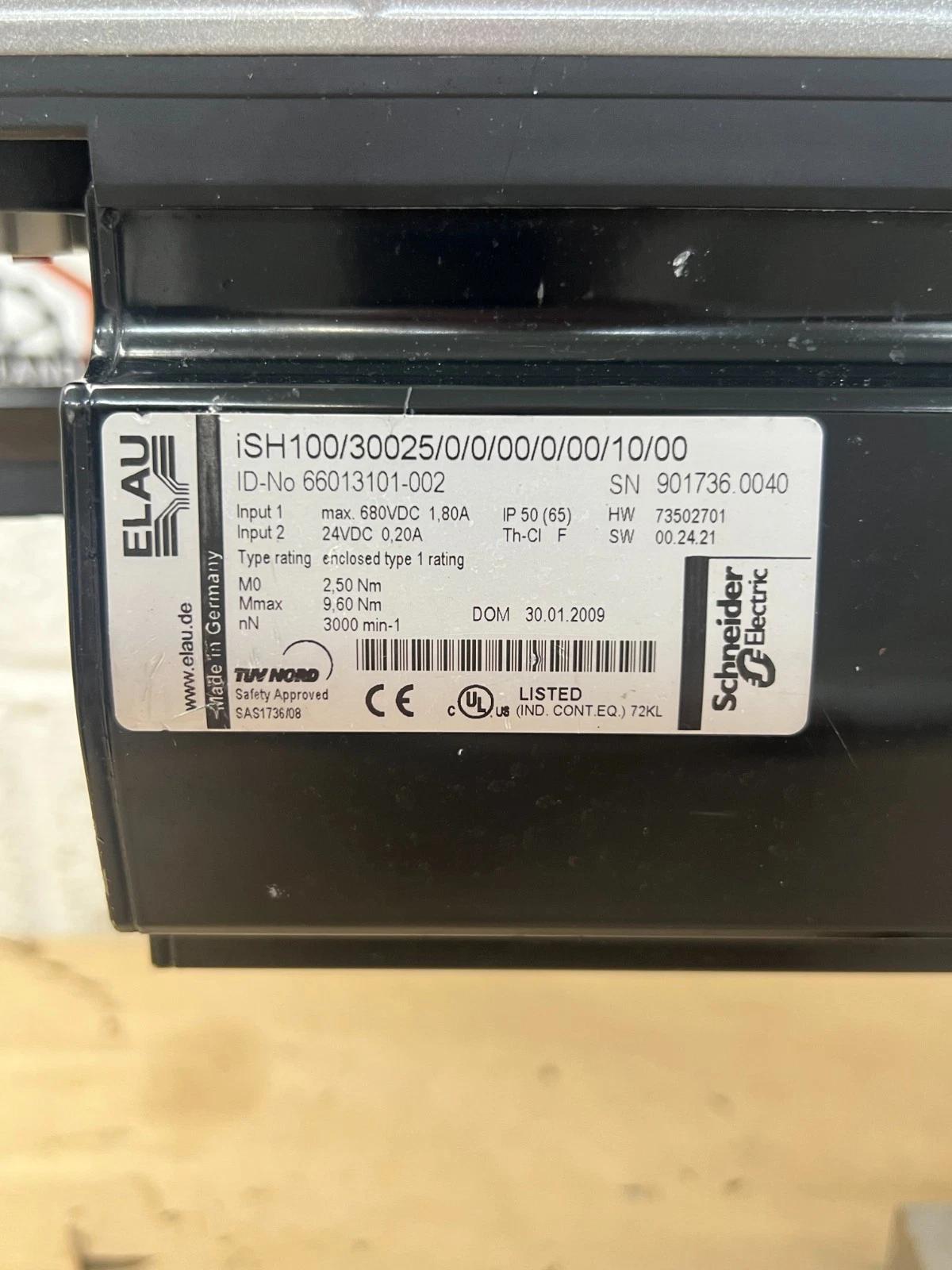 Schneider Electric #iSH100/30025, AC Servo Motor, Wittenstein LPB120 gearbox, 10:1 ratio - Image 3