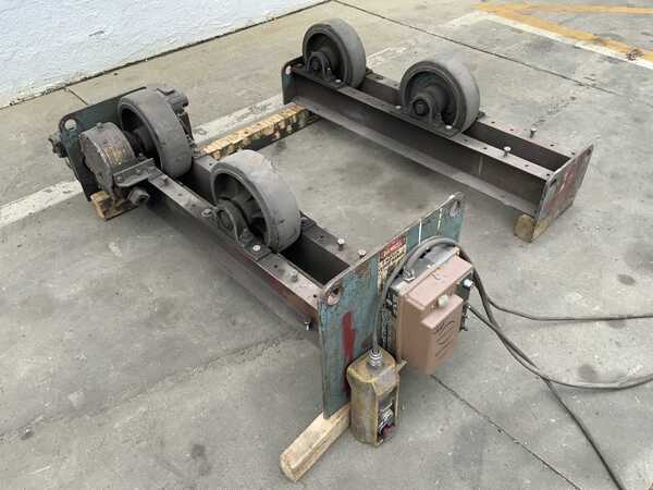 1.5 Ton, Unique Weldo #TIR3, 3000 lb. tank turning rolls, 1/2 HP, pendant Control, variable turning speed - Image 8