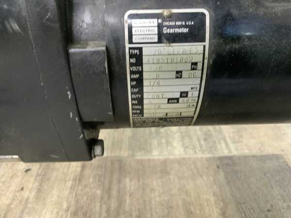 Home Made 400 lb. tank turning rolls, 8" wheel diameter, 2" wheel width, forward/reverse, 1/4 HP - Image 7