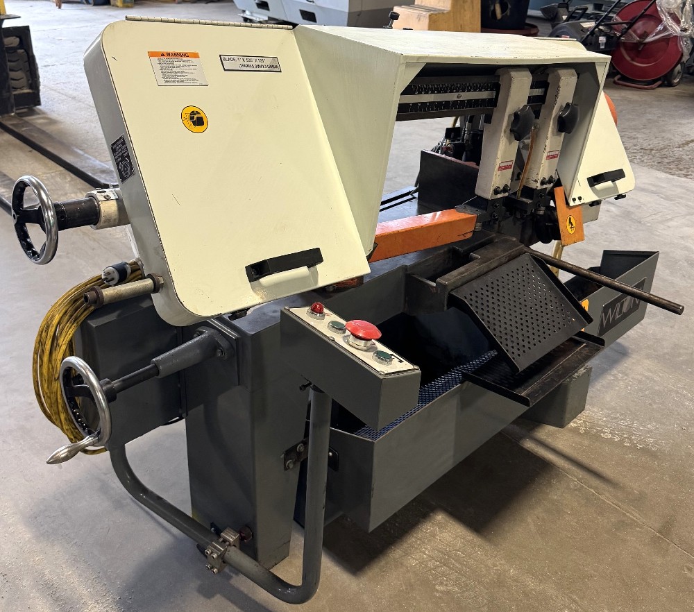 10" x 16" Wilton #7040, Horizontal Band Saw, 10" Rounds, 1" Blade, 100-350 FPM, 1.5 HP - Image 2