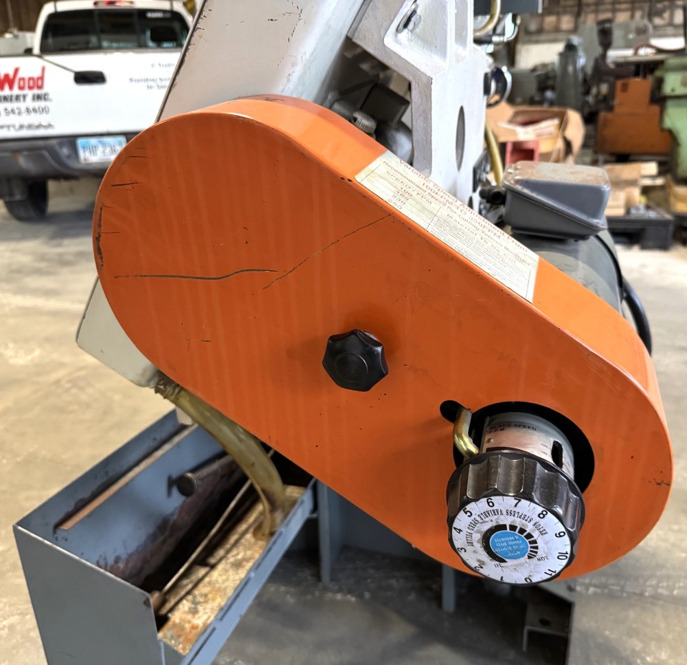 10" x 16" Wilton #7040, Horizontal Band Saw, 10" Rounds, 1" Blade, 100-350 FPM, 1.5 HP - Image 5