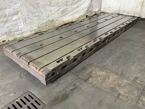 192" x 60", T-slotted floor plate - Image 1