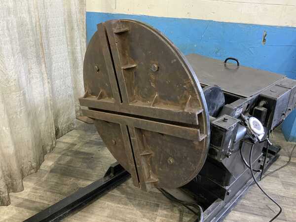 2500 lb. Aronson #D2500HH, welding positioner, 36" table diameter, 135° power tilt, power rotation, pendant - Image 6