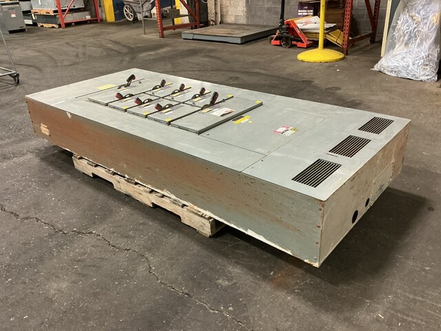 800 Amp. Square D, 44-13839-10, QMB panelboard, 480 Volts, 3 phase, 3 W., (2) 200 Amp. main disconnect - Image 6
