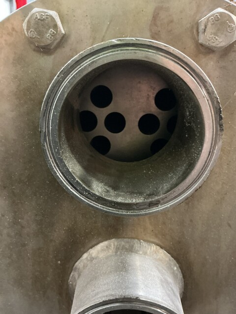 150 PSIG. shell, 150 PSIG. tube, Enerquip, 304 Stainless Steel shell & tube heat exchanger, 375&deg;F, -20&deg;F - Image 9