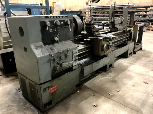 24" x 72" Tarnow #TUJ50, gap bed lathe, 8' bed, 6' between centers, 3.75" hole thru spindle, inch/metric, 11 - Image 1