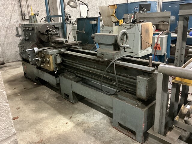 24" x 72" Tarnow #TUJ50, gap bed lathe, 8' bed, 6' between centers, 3.75" hole thru spindle, inch/metric, 11 - Image 2