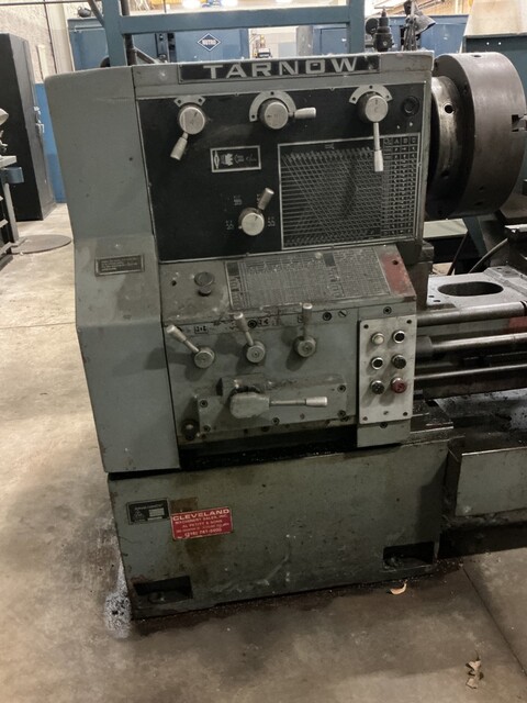 24" x 72" Tarnow #TUJ50, gap bed lathe, 8' bed, 6' between centers, 3.75" hole thru spindle, inch/metric, 11 - Image 6
