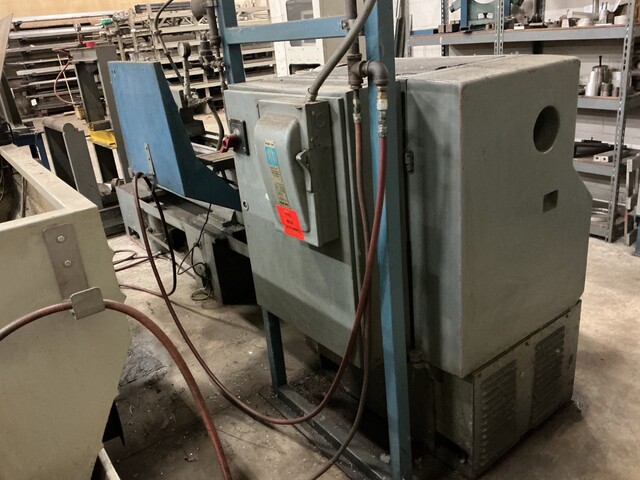 24" x 72" Tarnow #TUJ50, gap bed lathe, 8' bed, 6' between centers, 3.75" hole thru spindle, inch/metric, 11 - Image 8