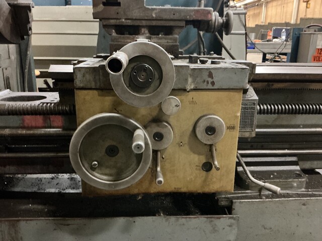 24" x 72" Tarnow #TUJ50, gap bed lathe, 8' bed, 6' between centers, 3.75" hole thru spindle, inch/metric, 11 - Image 10