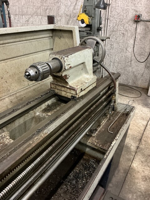Willis #CP-1550, Microcut engine lathe, 2-1/4" hole thru spindle, inch/metric, Newall digital read out - Image 10