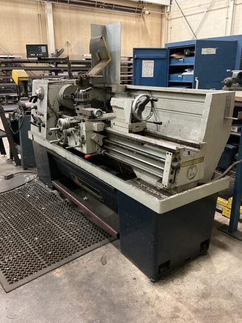 Willis #CP-1550, Microcut engine lathe, 2-1/4" hole thru spindle, inch/metric, Newall digital read out - Image 7