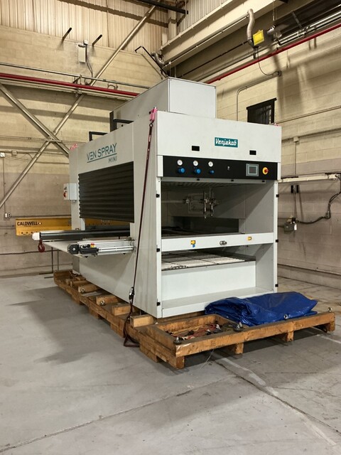 Venjakob #Ven-Spray-Mini, automatic spray painting machine, (4) Kremlin A29 HTI sprayers - Image 2