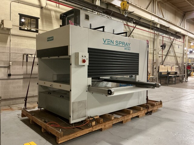 Venjakob #Ven-Spray-Mini, automatic spray painting machine, (4) Kremlin A29 HTI sprayers - Image 4