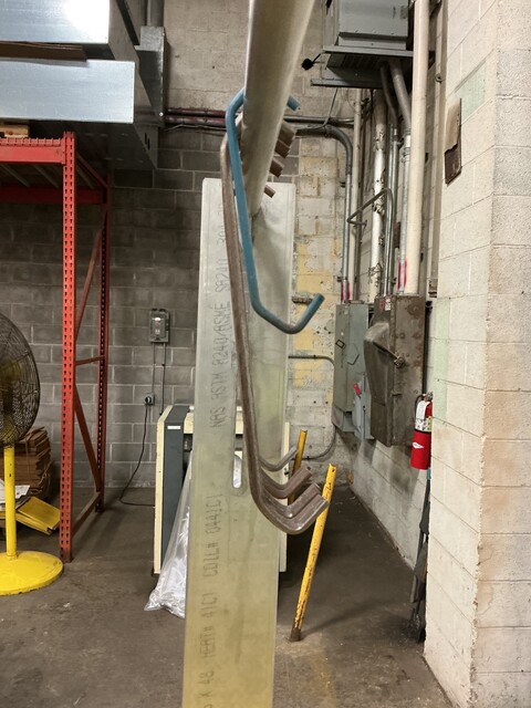 New York Blower #G-6492-100, blower / dryer, size 123, 30 A., 600 VAC, 3 Ph., 31" hanging rack - Image 9