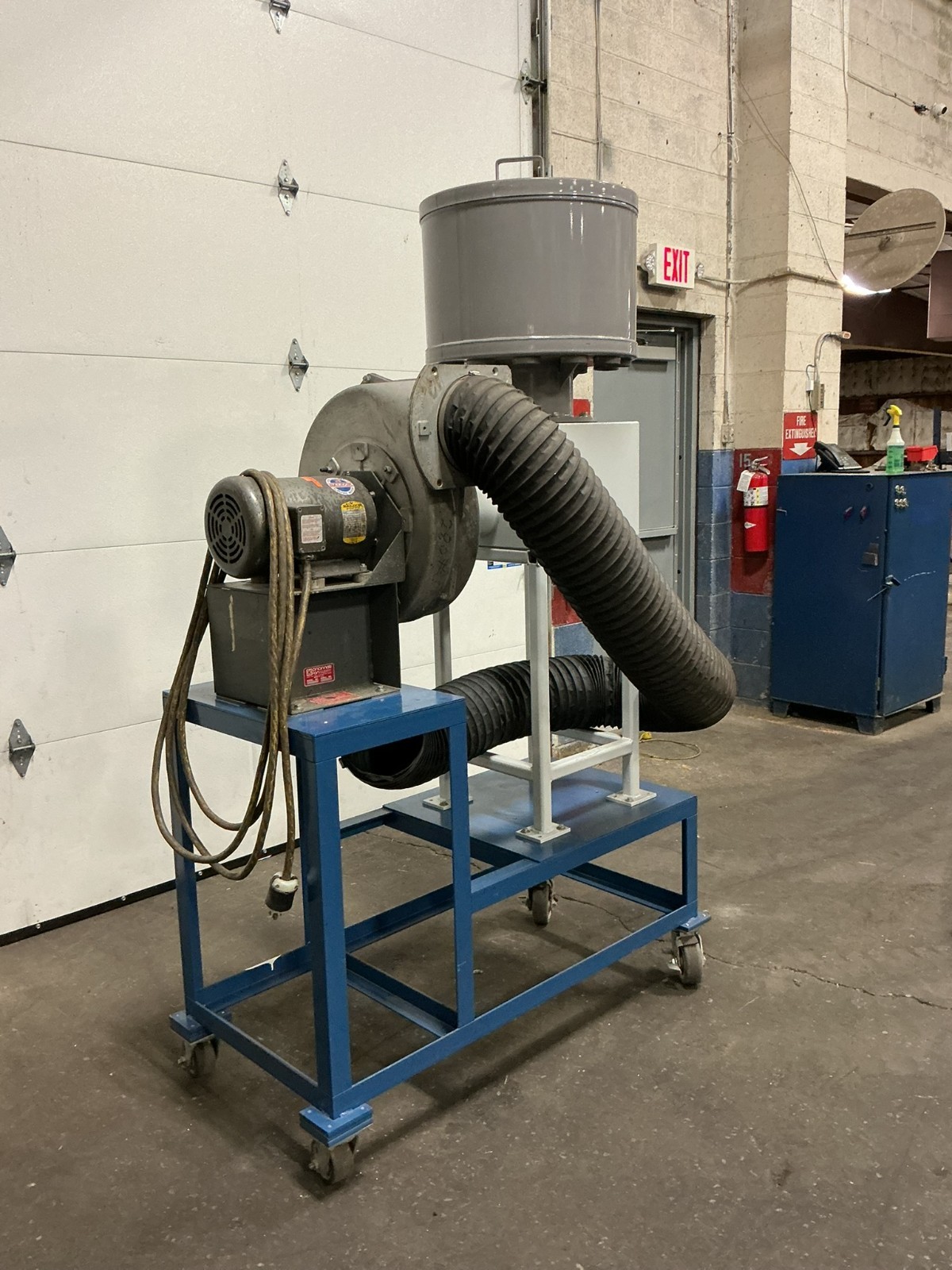 Cincinnati Fan #PB-15, portable fume collector / extractor, 5 HP, 3450 RPM, 208-230/460 V., 3 Ph., 60 Hz. - Image 2