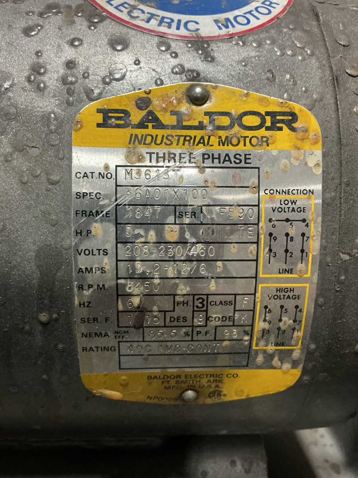 Cincinnati Fan #PB-15, portable fume collector / extractor, 5 HP, 3450 RPM, 208-230/460 V., 3 Ph., 60 Hz. - Image 10