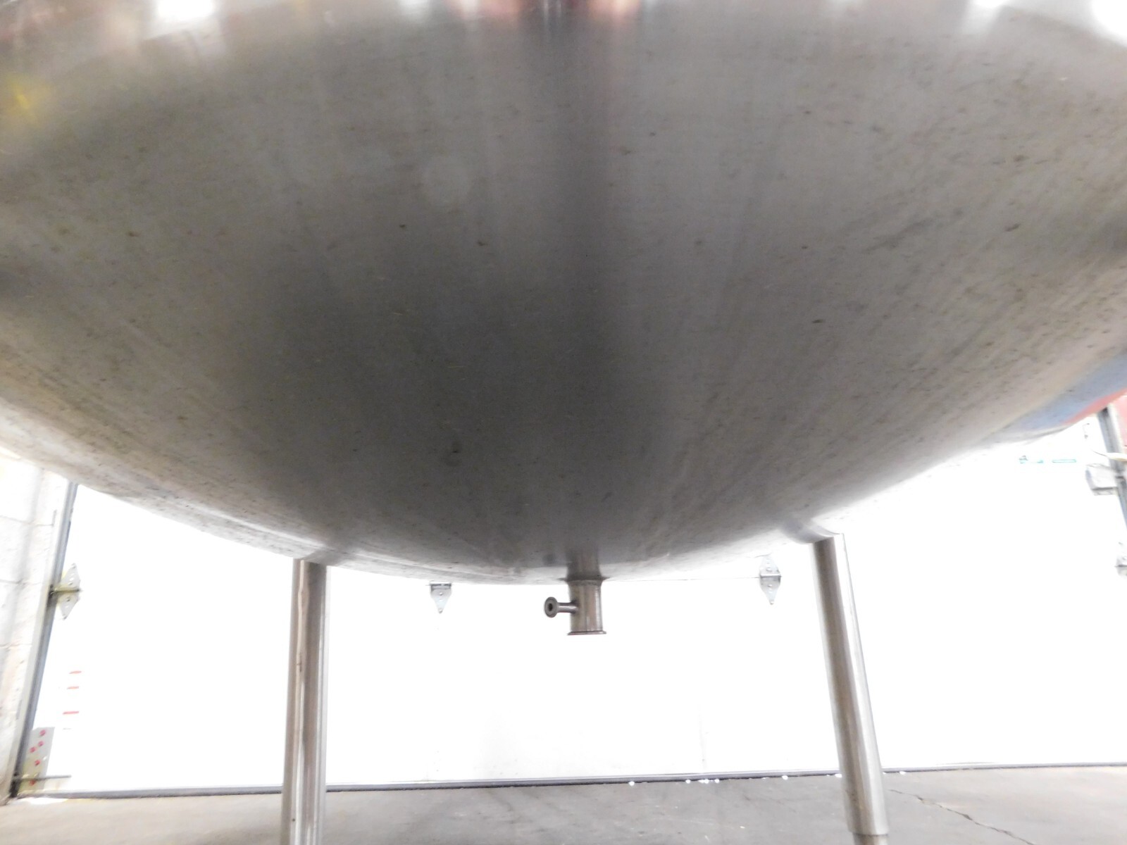 465 gallon Walker, 304 Stainless Steel tank, 15 BBL, coned top & bottom, 16" x 20" manway, CIP spray ball, 14 - Image 7