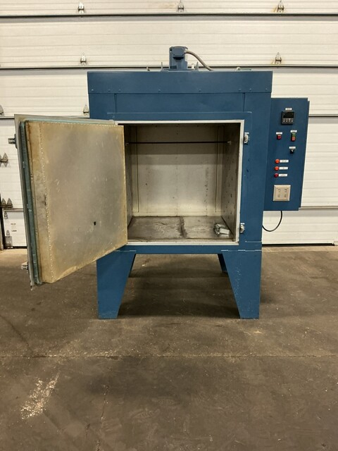 Wisconsin #SB-333, batch oven, 650°F max., 12 KW/hr. input, 480 V., 3 Ph., 60 Hz., 1 HP 1730 RPM fan motor - Image 9