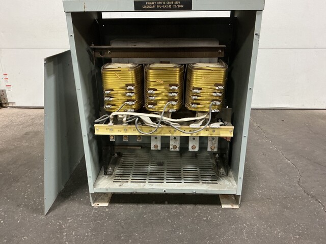 112.5 KVA 480 Primary, 208/120 Secondary, General Electric #9T23B3875, Transformer, 3 Phase, 60 Hz. - Image 10