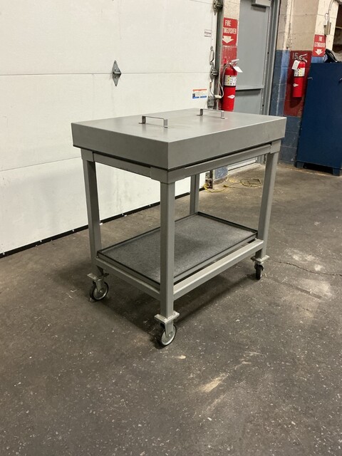 36" x 2 4" x 4" MHC, granite surface inspection plate table, NEW - Image 3