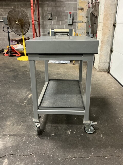 36" x 2 4" x 4" MHC, granite surface inspection plate table, NEW - Image 6