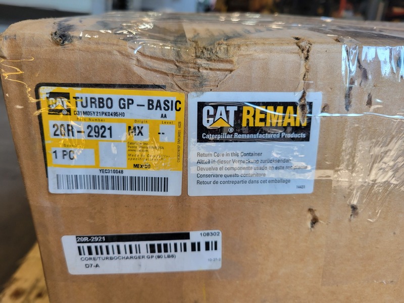 Caterpillar #20R-2921, Turbocharger, 2021 - Image 2