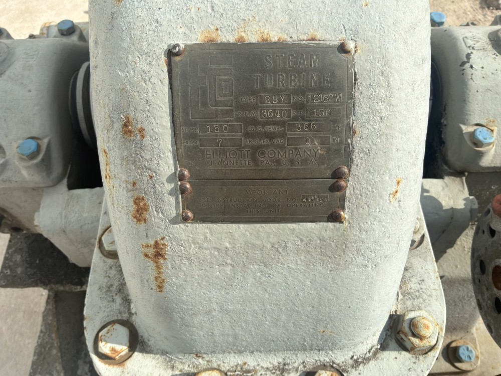 Elliott 2BYR Steam Turbine - Image 3