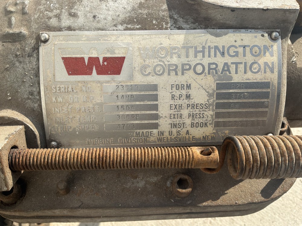 Worthington R2R, Turbine - Image 2