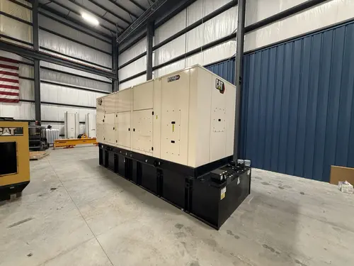 1,250 KW Caterpillar #D1250GC, diesel generator set, 277/480V., 3-Ph., 60 Hz, standby, C32 engine, sound - Image 2