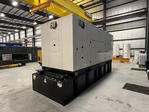 1,250 KW Caterpillar #D1250GC, diesel generator set, 277/480V., 3-Ph., 60 Hz, standby, C32 engine, sound - Image 4