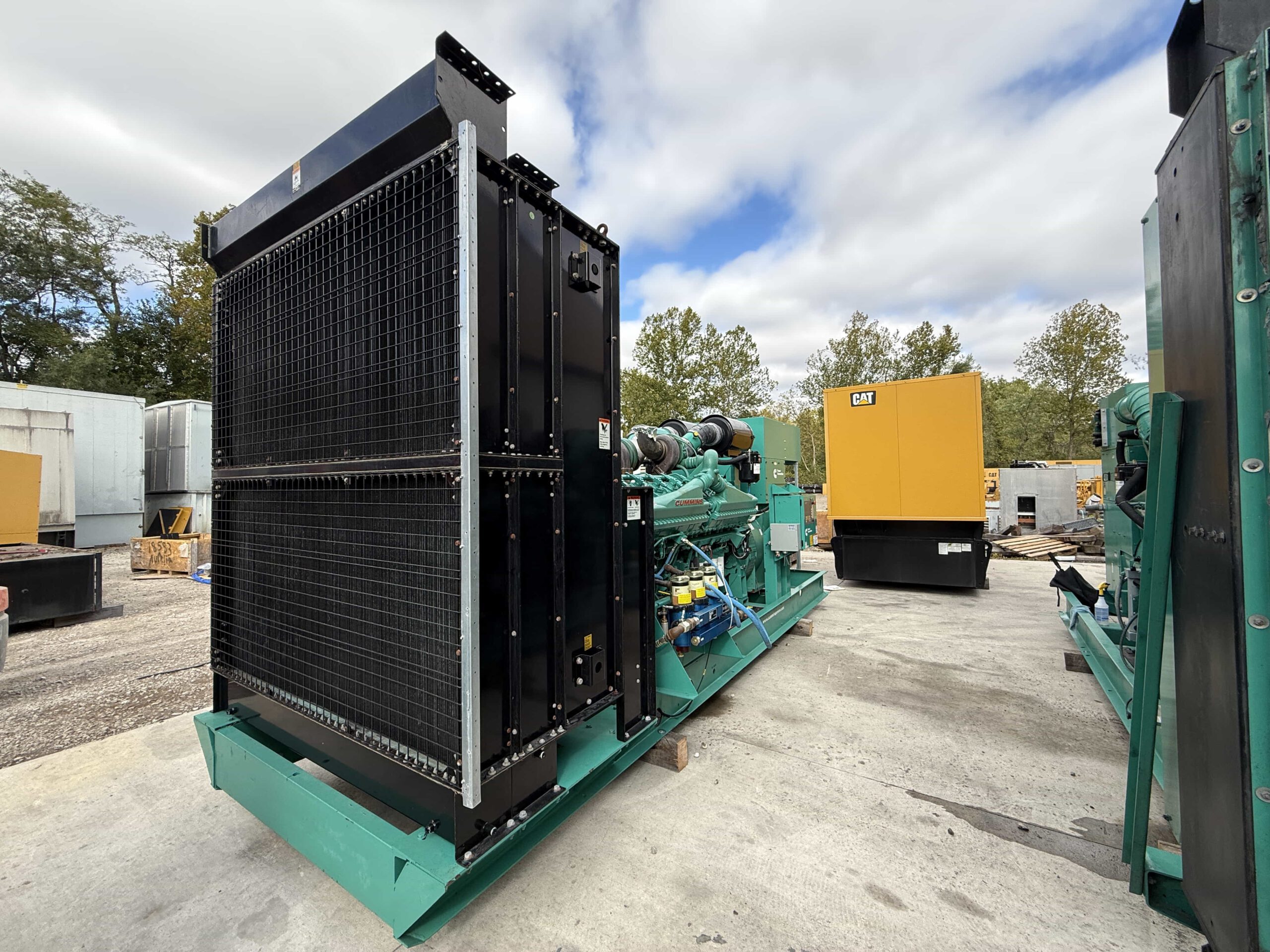 1,500 KW Cummins #DQGAB, diesel generator set, 277/480V., 3-Ph., 60 Hz, standby, 1800 RPM, QSKTA50-GE engine - Image 6